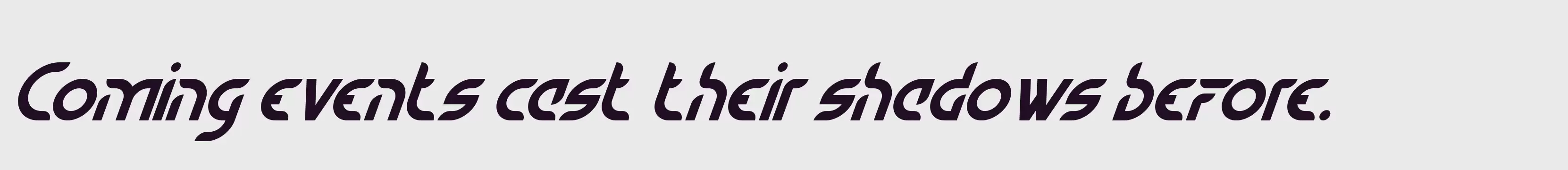「Chambers Italic」字体效果图