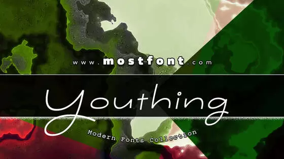 「Youthing-October-Fourteen」字体排版样式