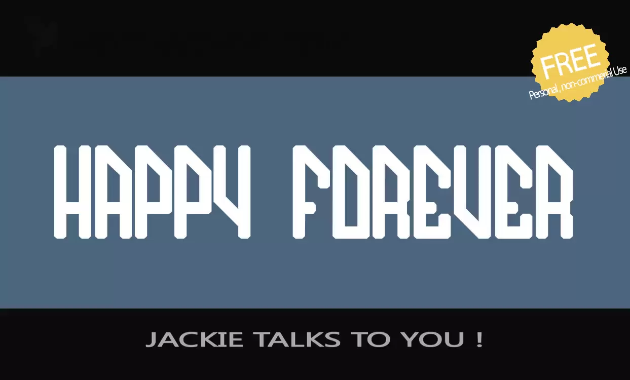 Sample of JACKIE-TALKS-TO-YOU-!