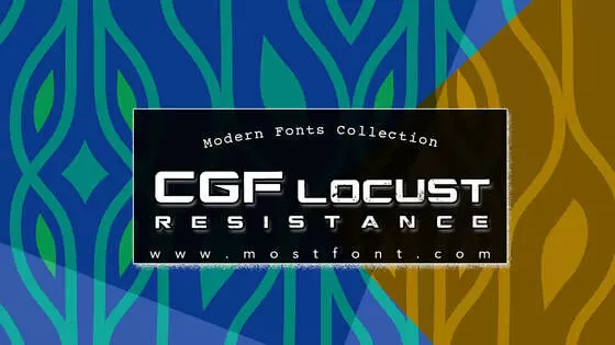 Typographic Design of CGF-Locust-Resistance