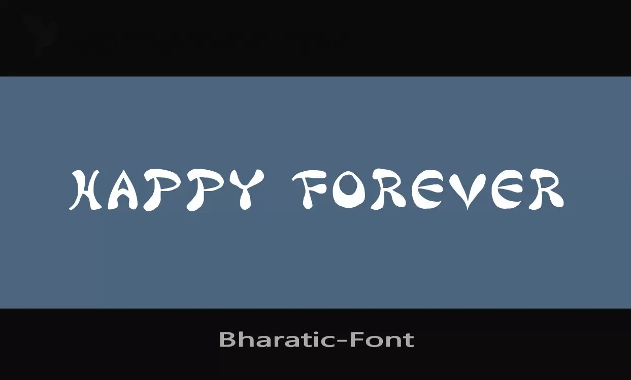 「Bharatic-Font」字体效果图