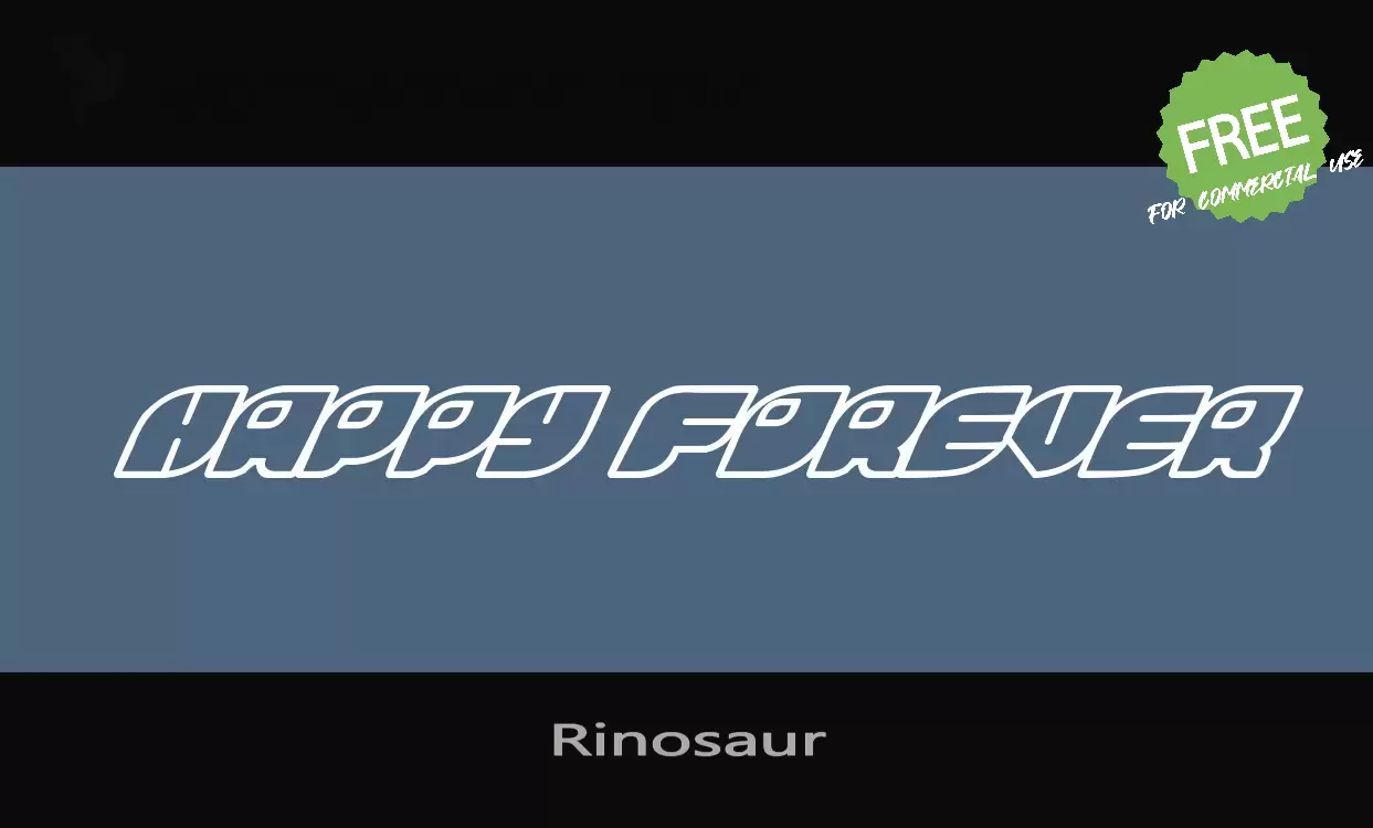 Sample of Rinosaur