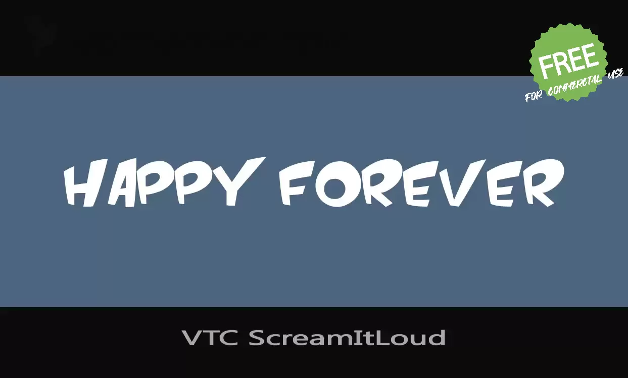 Sample of VTC-ScreamItLoud