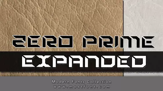 Typographic Design of Zero-Prime-Expanded