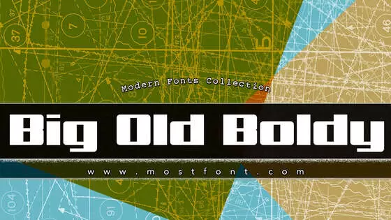 Typographic Design of Big-Old-Boldy