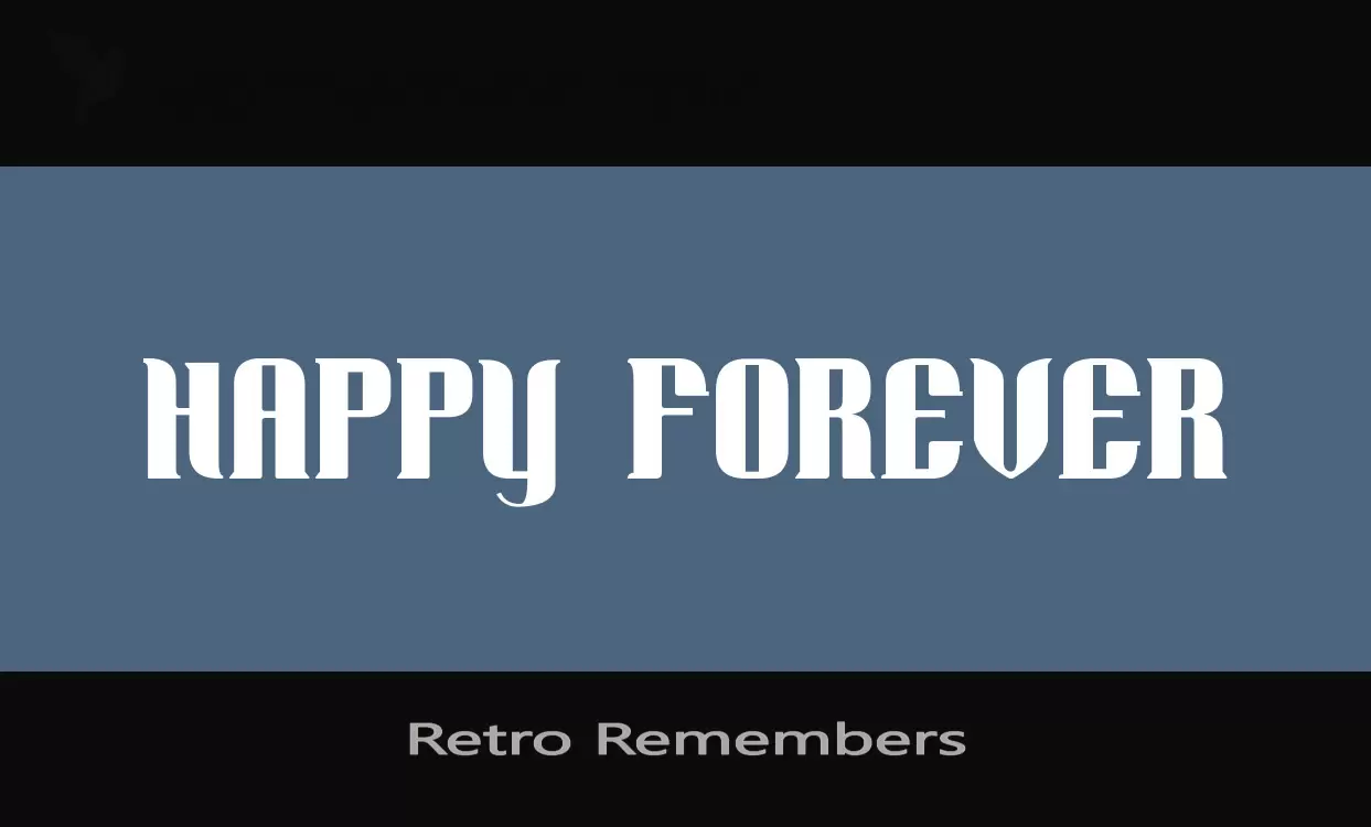 Sample of Retro-Remembers