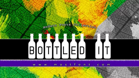 Typographic Design of Bottled-It