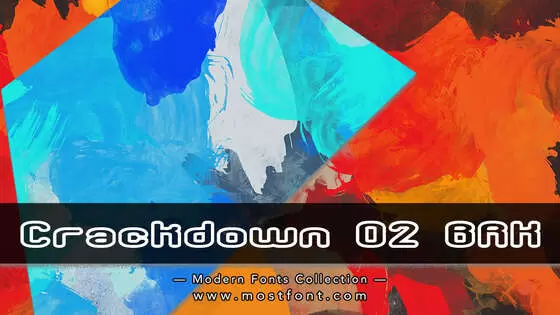 Typographic Design of Crackdown-O2-BRK