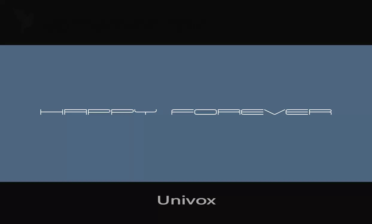 Sample of Univox