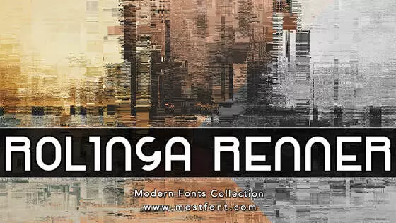 Typographic Design of Rolinga-Renner