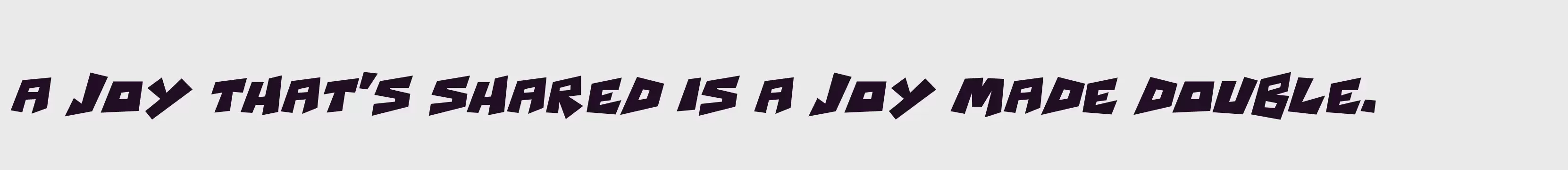 「Psycho RObots Italic」字体效果图