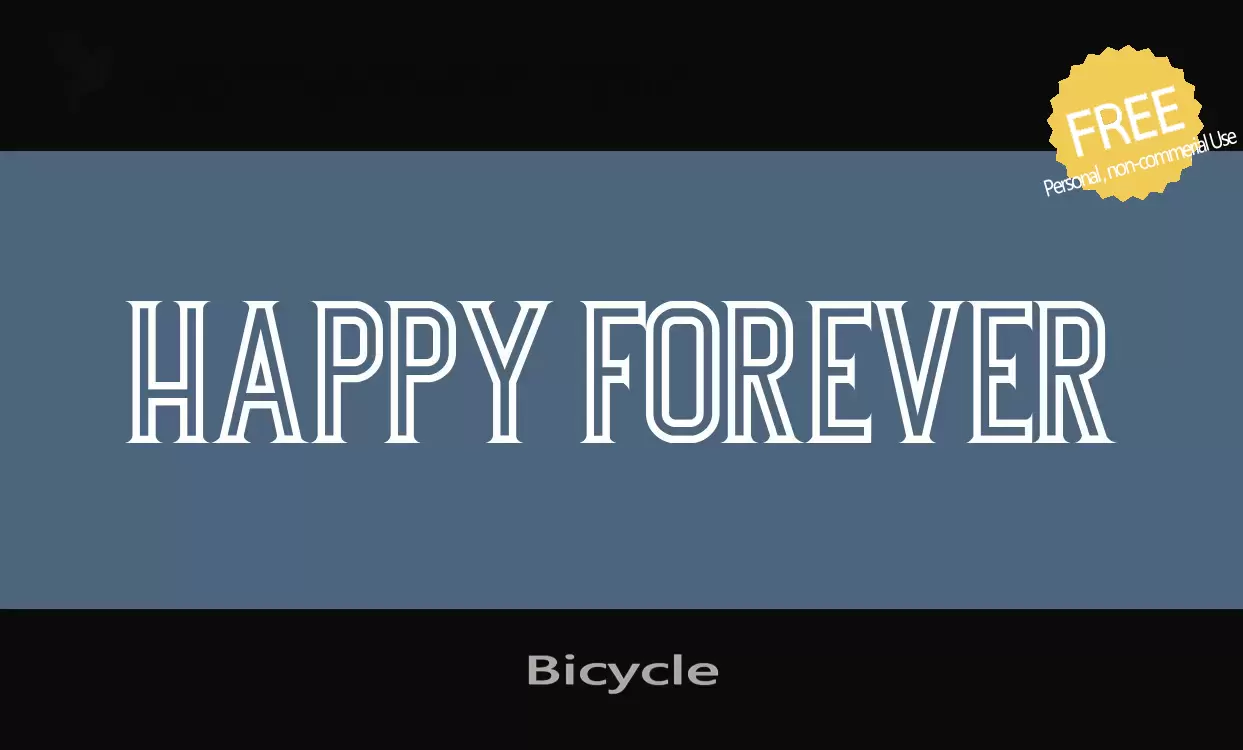 Sample of Bicycle
