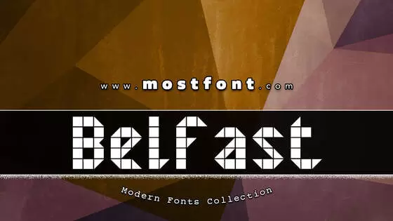 Typographic Design of Belfast