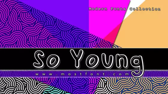 Typographic Design of So-Young