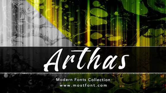 Typographic Design of Arthas