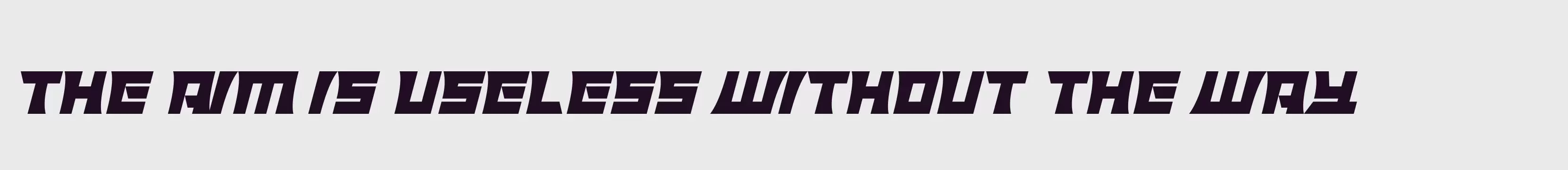 Preview Of Alien Realities Italic
