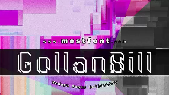 Typographic Design of GollanBill