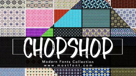 Typographic Design of Chopshop