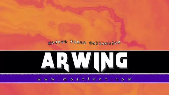 Typographic Design of Arwing