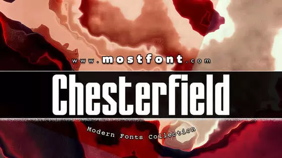 Typographic Design of Chesterfield