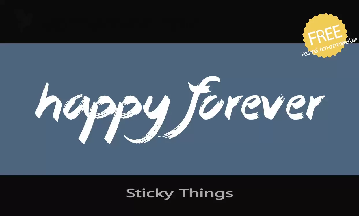 Sample of Sticky-Things