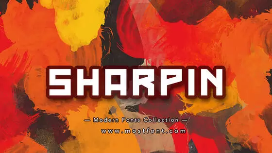 「SHARPIN」字体排版图片
