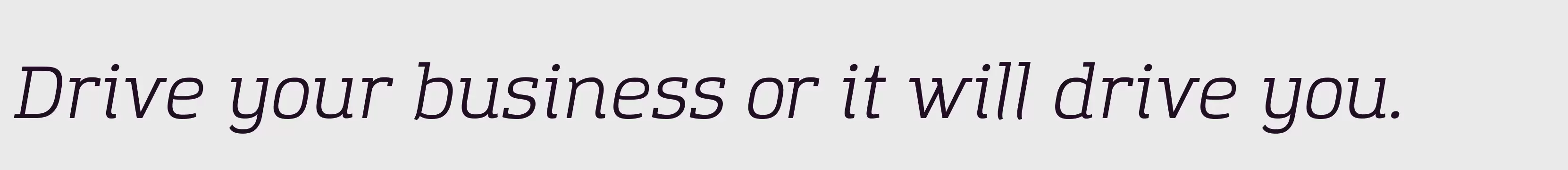 Preview Of Amazing Grotesk Book Italic
