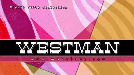 Typographic Design of Westman