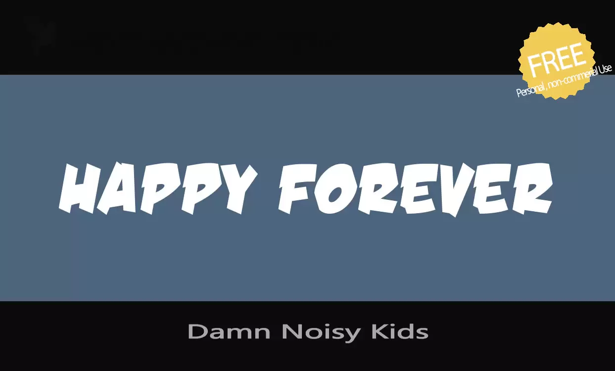 Sample of Damn-Noisy-Kids