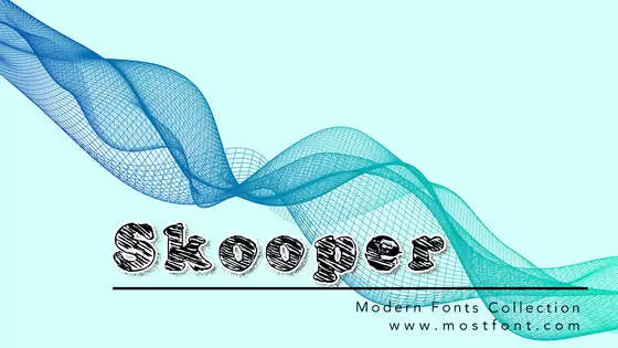 Typographic Design of Skooper