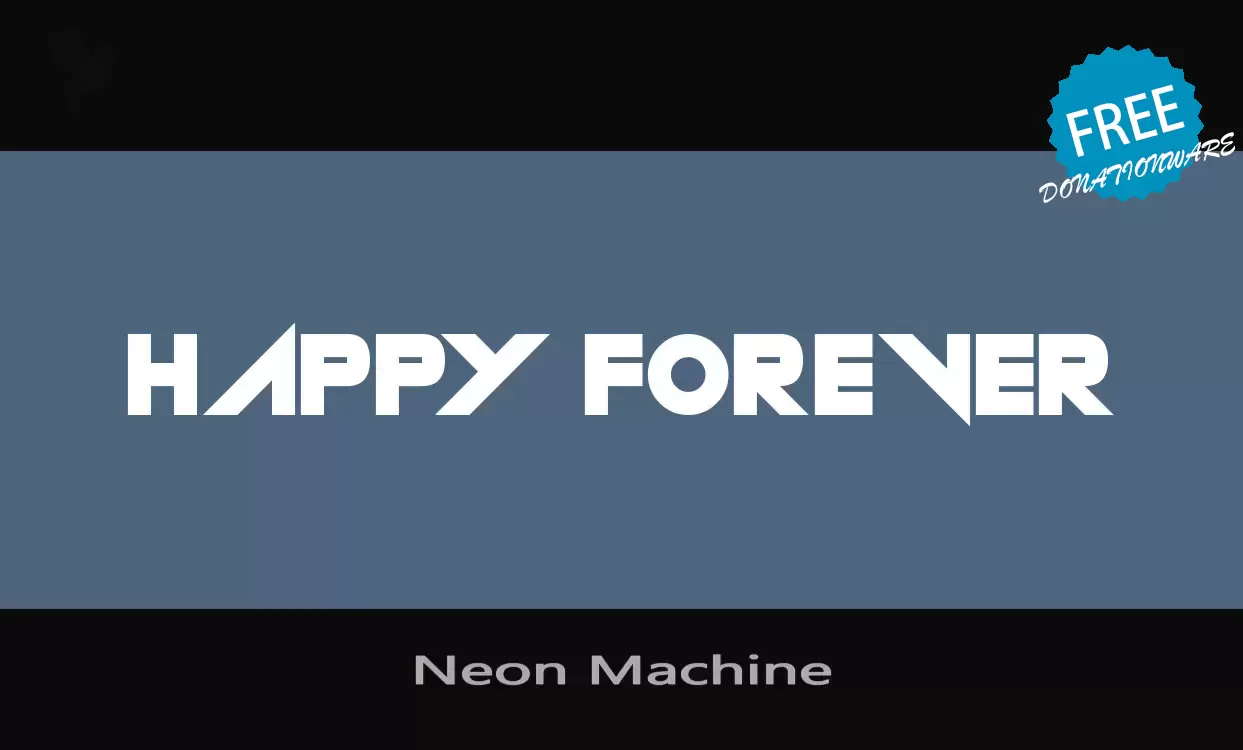 Sample of Neon-Machine