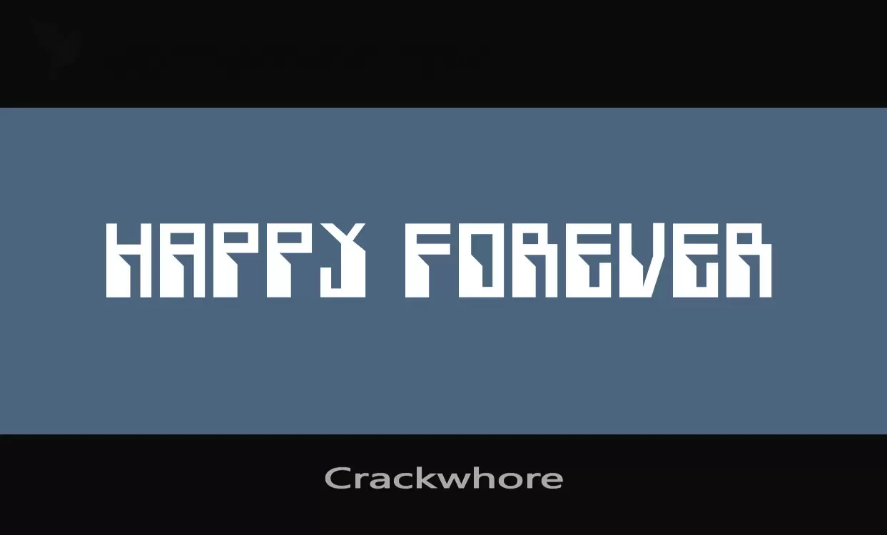 Sample of Crackwhore