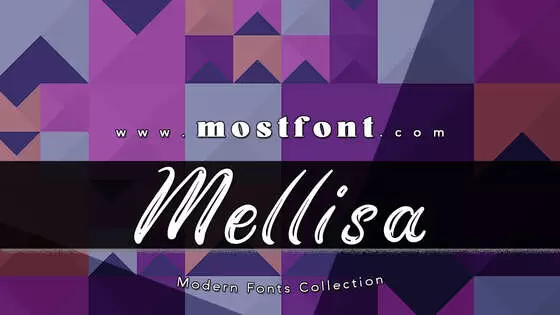 Typographic Design of Mellisa-FREE