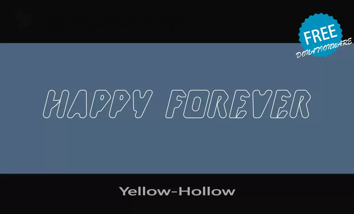 Sample of Yellow-Hollow