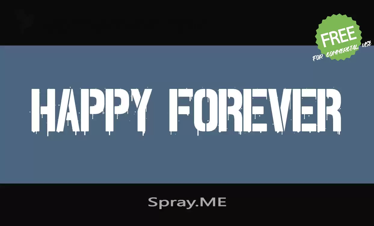 Sample of Spray.ME
