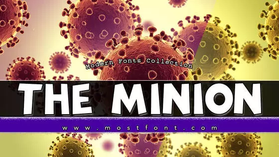 Typographic Design of THE-MINION
