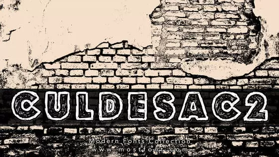 「Culdesac2」字体排版样式