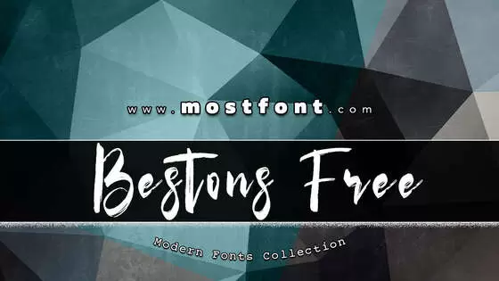 Typographic Design of Bestons-Free