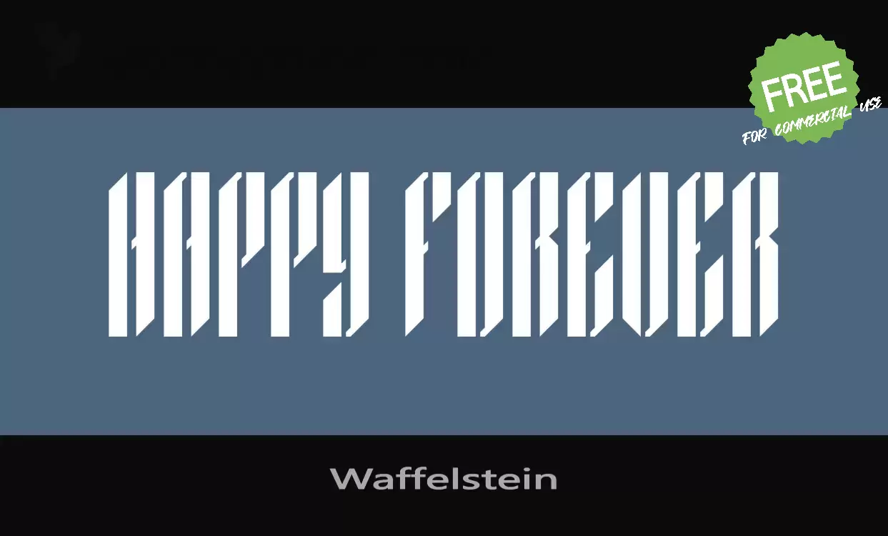 Sample of Waffelstein