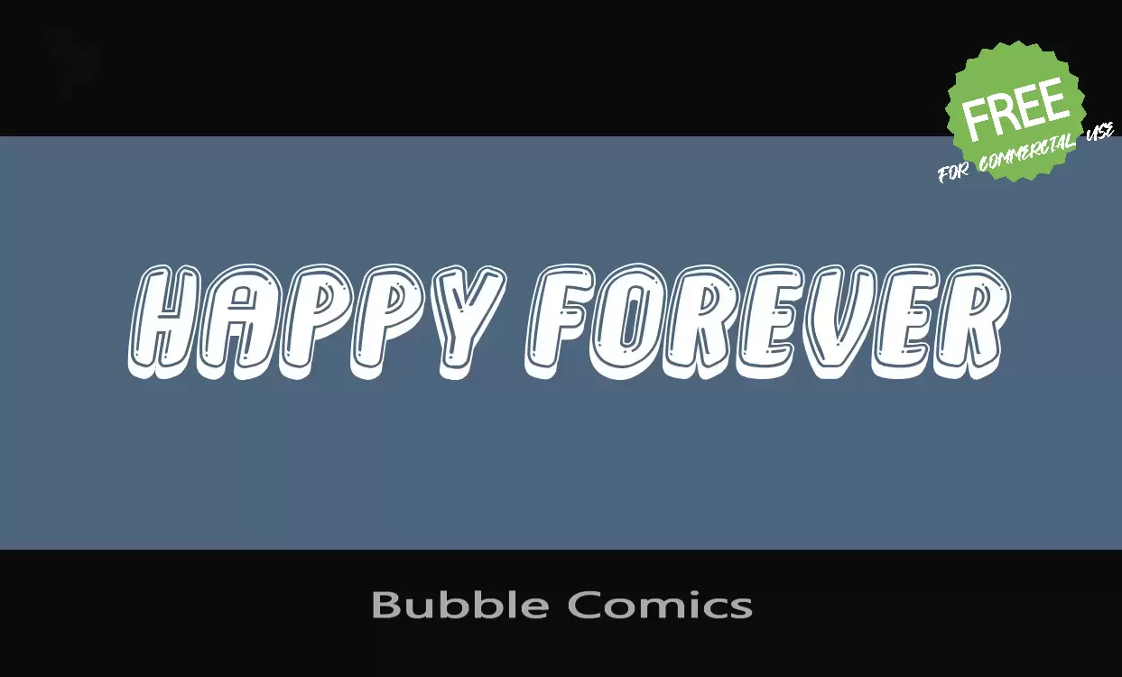 Sample of Bubble-Comics