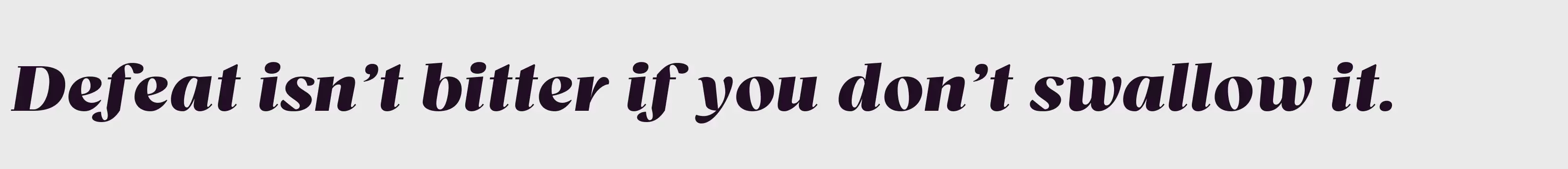 Preview Of BlackItalic