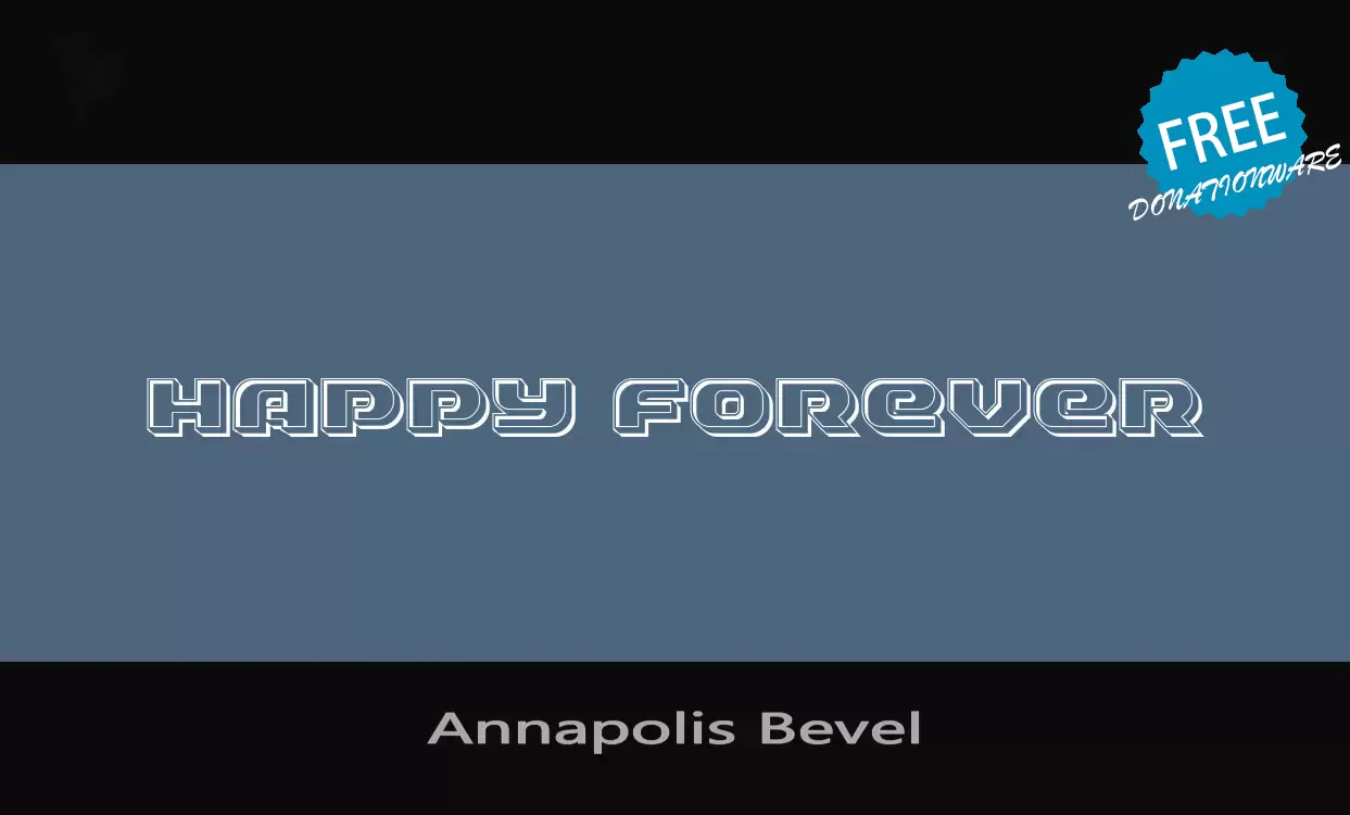 Sample of Annapolis-Bevel