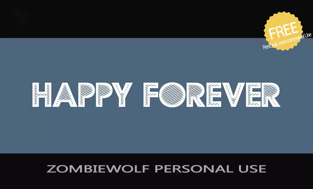 Sample of ZOMBIEWOLF-PERSONAL-USE