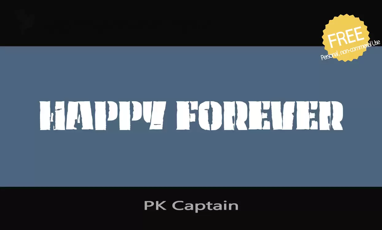 Sample of PK-Captain