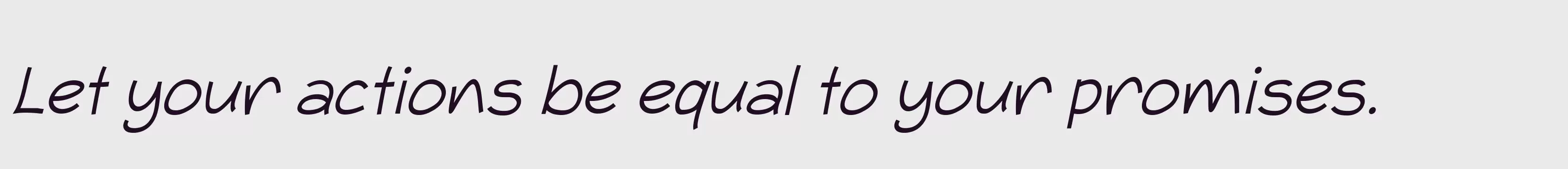 「Typo_Comica_light_italic_demo」字体效果图