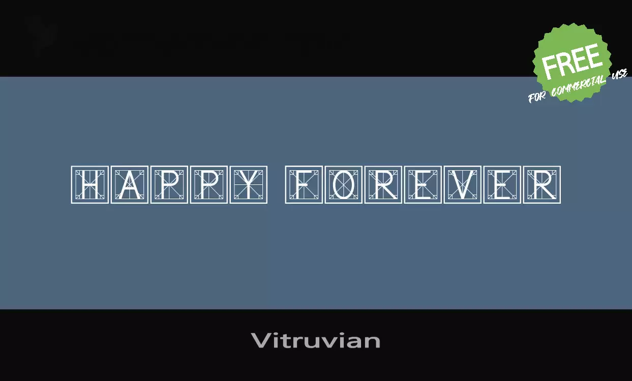 Sample of Vitruvian