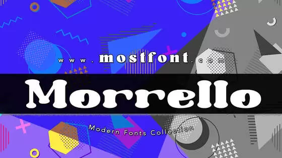 Typographic Design of Morrello