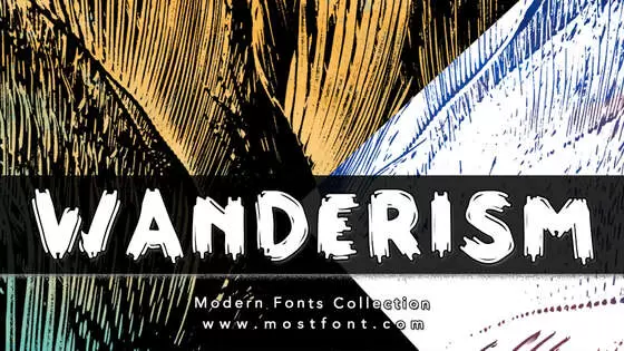 Typographic Design of WANDERISM