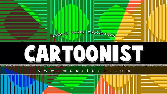Typographic Design of Cartoonist