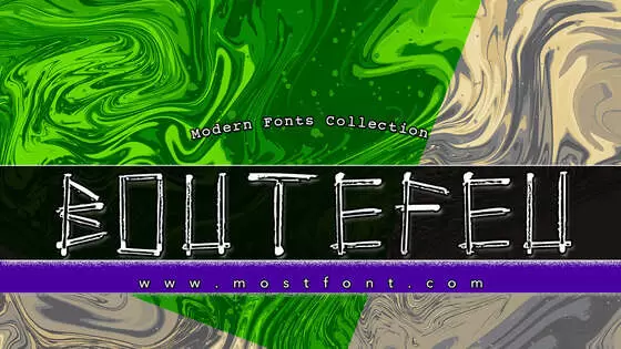 Typographic Design of Boutefeu